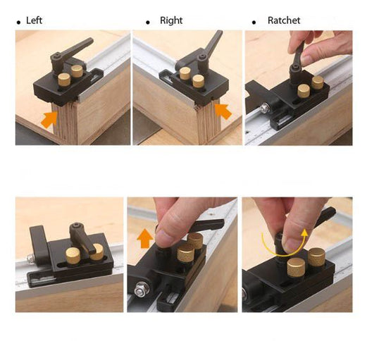 Flip Stop with Adjust Slot For Mitre Track (Fits T30/T45)