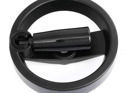 Alloy Foldable Handle Spoke Hand Wheel (Through Hole with Keyway)