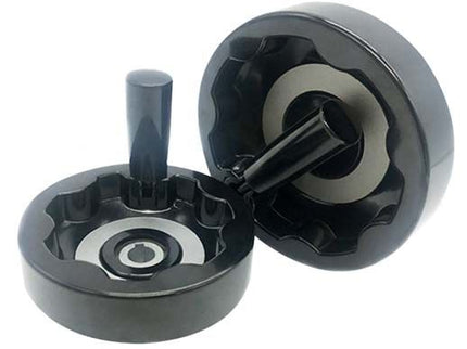 Bakelite Full Hand Wheel with Foldable Handle (Through Hole with Key Slot)
