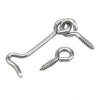 Gate Hook & Eyes (Zinc Plated)