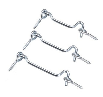 Gate Hook & Eyes (Zinc Plated)