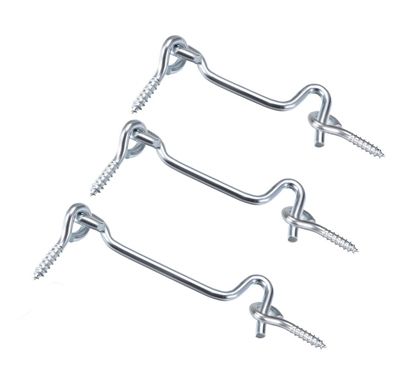 Gate Hook & Eyes (Zinc Plated)