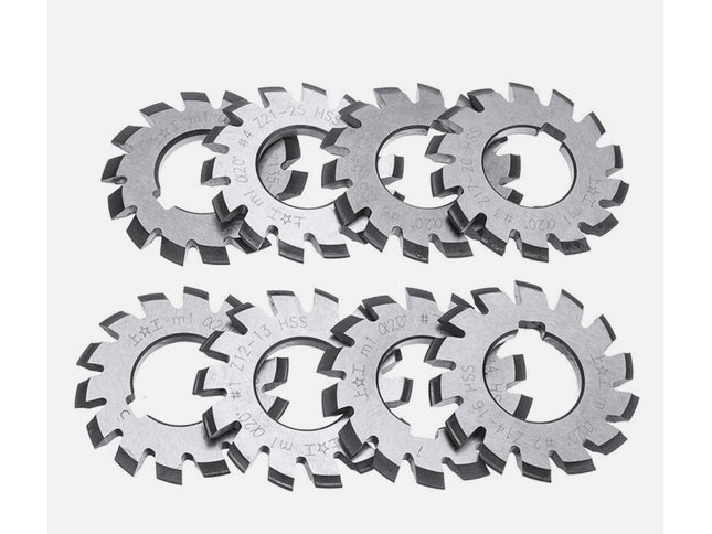 Involute Gear Cutter Set (Module)