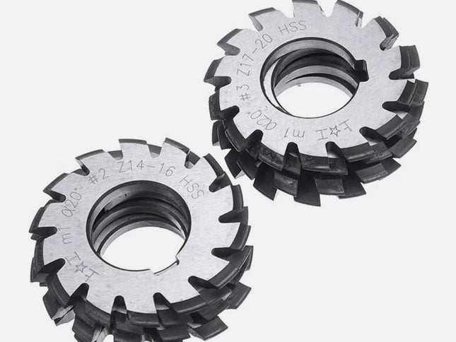 Involute Gear Cutter Set (Module)