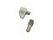 Chrome Metal 5mm pin (pack 20)