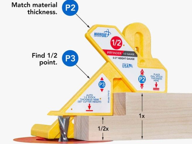 1/2 Thickness Height Gauge