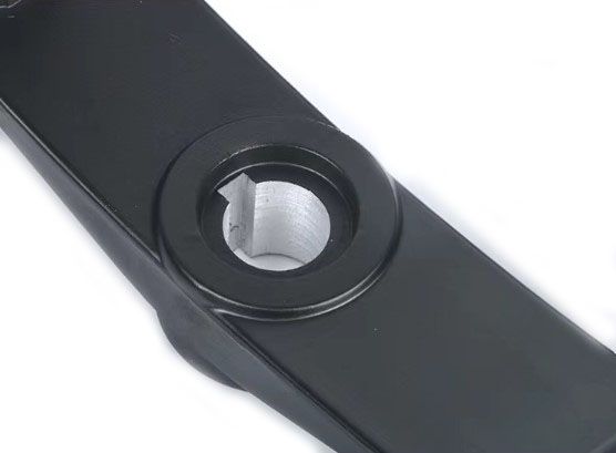 Alloy Foldable Handle Spoke Hand Wheel (Through Hole with Keyway)