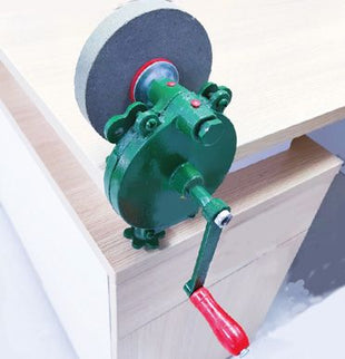 Hand Operated Bench Grinder