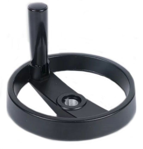Alloy Foldable Handle Spoke Hand Wheel (Through Hole with Keyway)