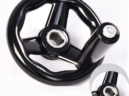 Bakelite Hand Wheel (Alloy Hole)