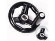 160mm Three Spoke Wheel 16mm Through Hole with 5mm Keyway