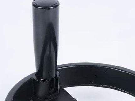 Alloy Foldable Handle Spoke Hand Wheel (Through Hole with Keyway)