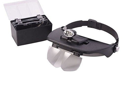 Headband Loupe With LED Light /4 Lenses