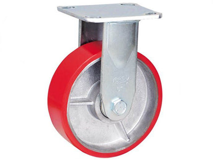 Heavy Duty PU /Metal Wheel Castor (Fixed) 32mm Wide