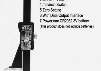 Mini Digital Height Gauge