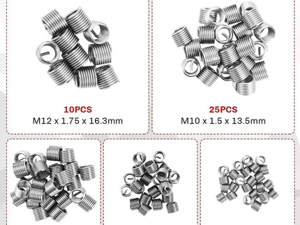131pc/set Helicoil Repair Kit