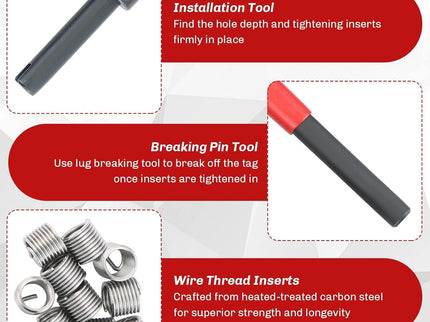 131pc/set Helicoil Repair Kit