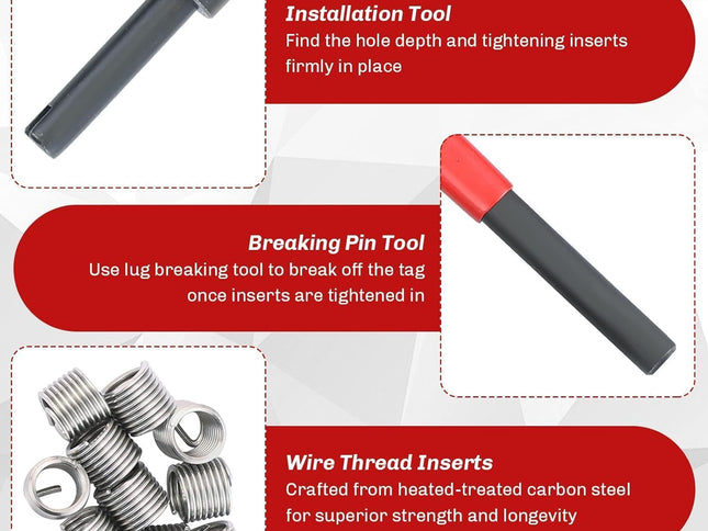 131pc/set Helicoil Repair Kit