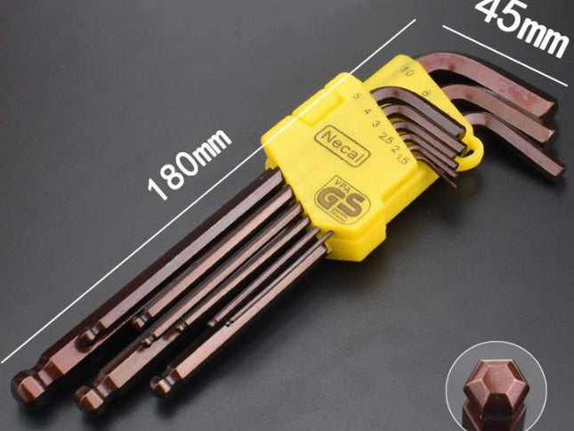 Hex Key Set (ball end)