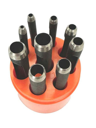 9pc Hollow Punch Set