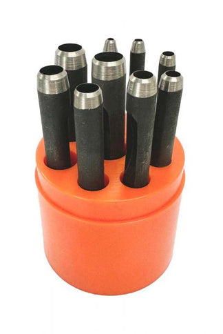 9pc Hollow Punch Set