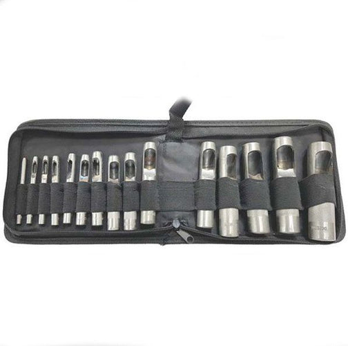 15pc Hollow Punch Set