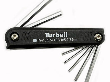 Turball Dual Position Hex Key Set (Ball End)