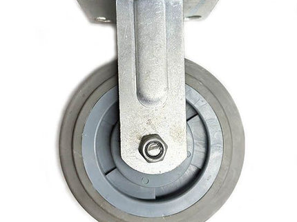 6" (150mm) Heavy Duty Solid Nylon Wheel Castor (Fixed) 50mm Wide