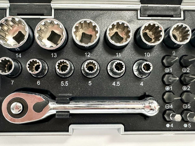 28 pieces Nano Ratchet Set