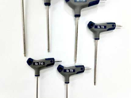 6pc/set T-Handle Torx Key