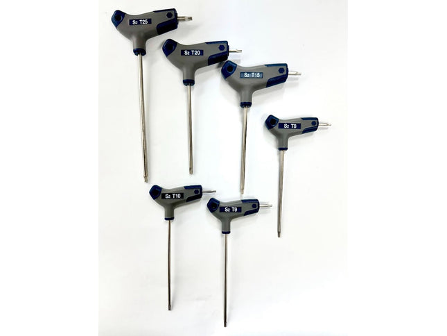 T-Handle Star Key Set 6 piece