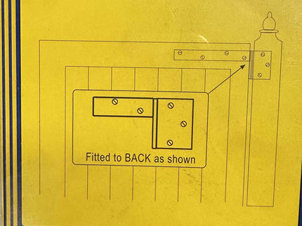 Ball Bearing Gate Hinges Right Hand