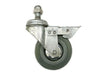 M12 Threaded Spindle 75mm Wheel Swivel with Brake