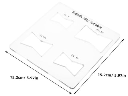 Butterfly Inlay Template