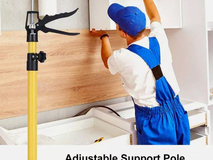 2pc Telescopic Support Rod Steel Quick Support Pole