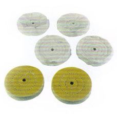 4" Flannel Buffing Wheel Set