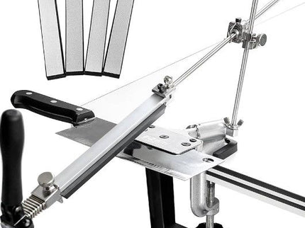 Professional Fixed Angle Knife Sharpener (with 5 Diamond Stone)