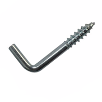 L-Shape Hook Screw (Zinc)