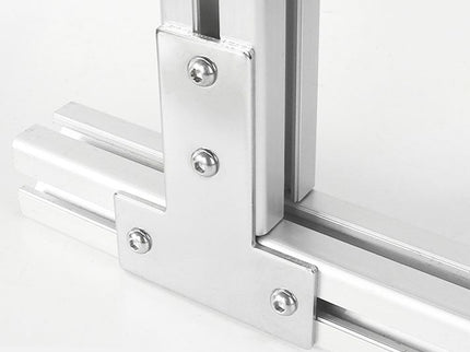 L Shape / T Shape Connector Plate for Aluminum Extrusions