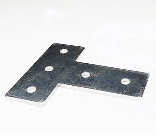 L Shape / T Shape Connector Plate for Aluminum Extrusions