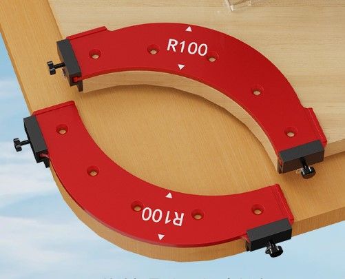 Large Corner Radius Jig Router Templates