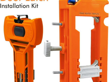 Door Hinge & Door Latch Installation Kit (2pc)