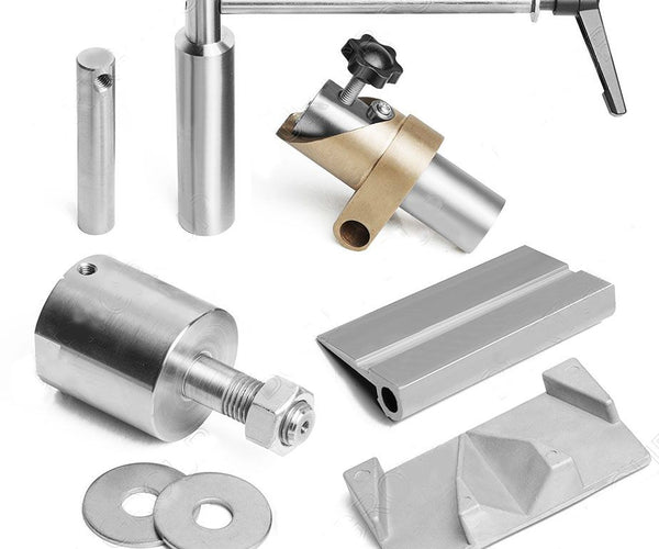 Lathe Tool Rest Sharpening Sliding Jig Kit