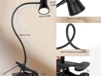 LED Light with Clamp