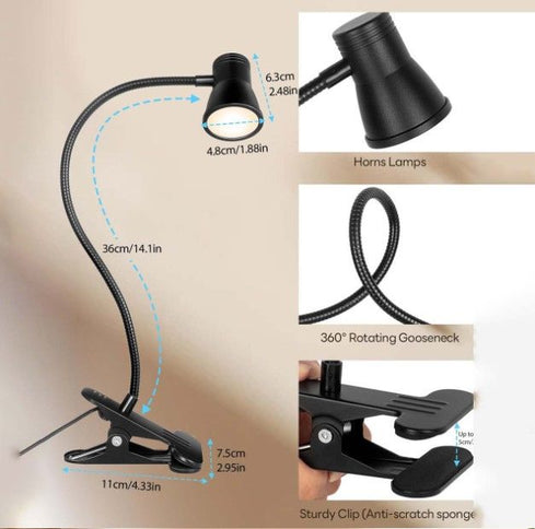 LED Light with Clamp