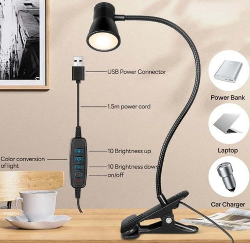 LED Light with Clamp