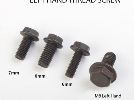 Left Hand Thread Hex Head Flanged Bolt