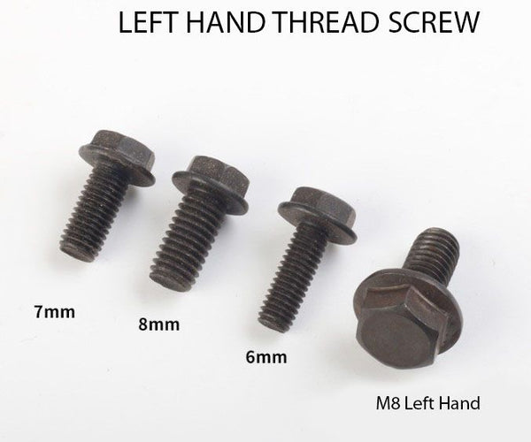 Left Hand Thread Hex Head Flanged Bolt