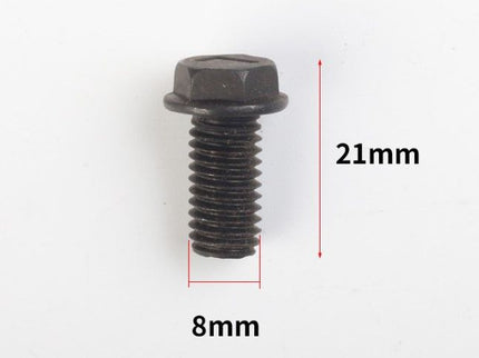 Left Hand Thread Hex Head Flanged Bolt