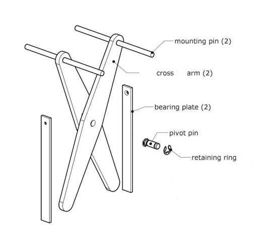 Leg Vice Hardware Kit